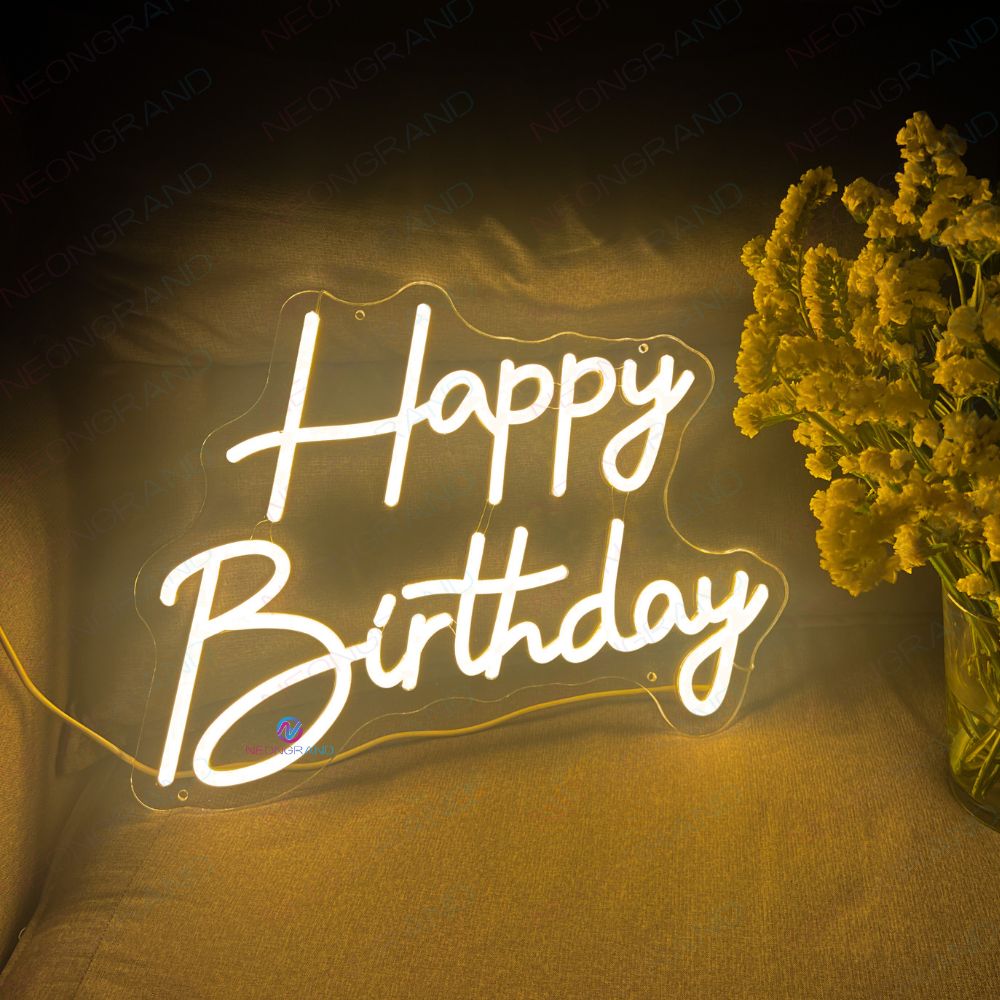 Buy Happy Birthday Neon sign online