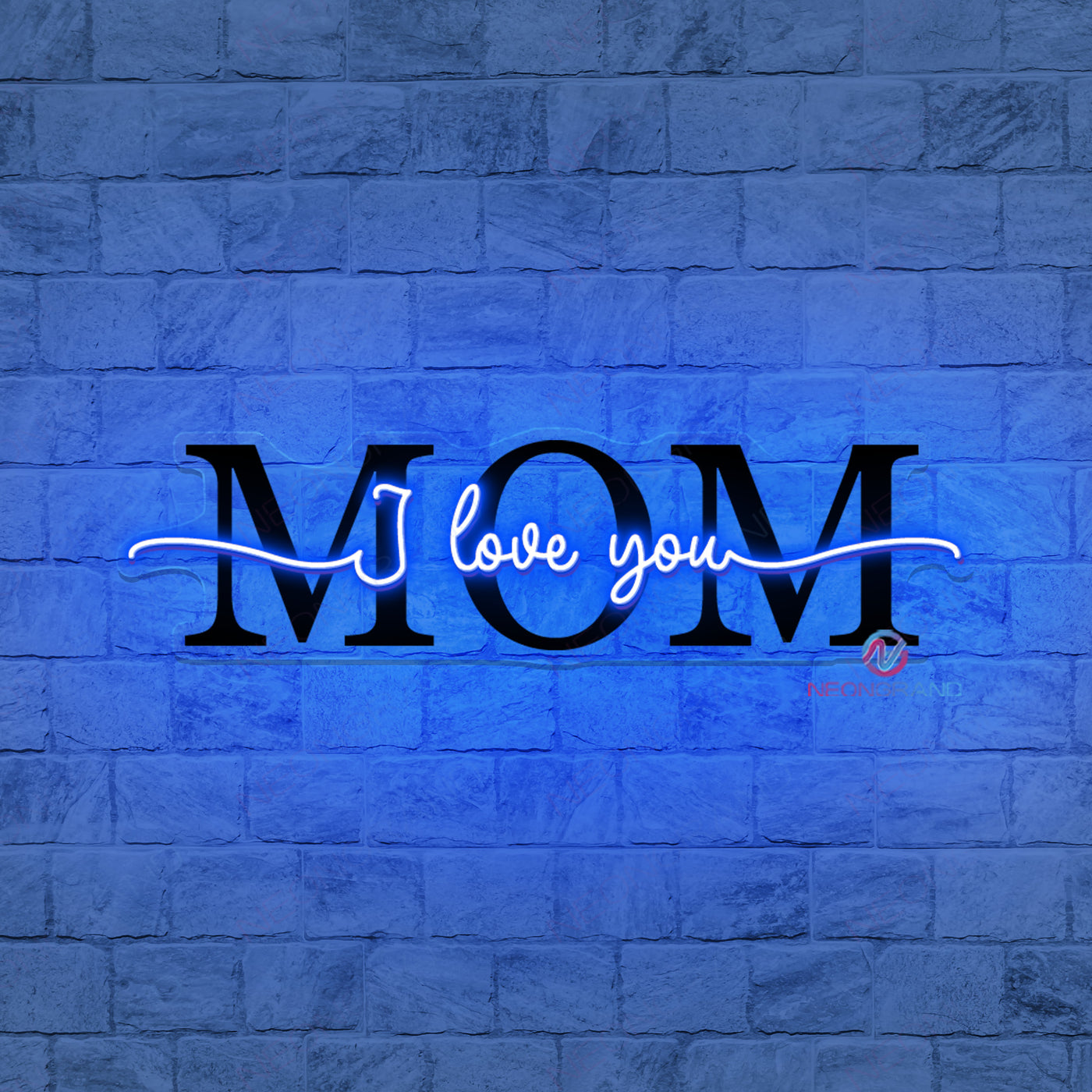 I Love You Mom Neon Sign Mother Day Led Light