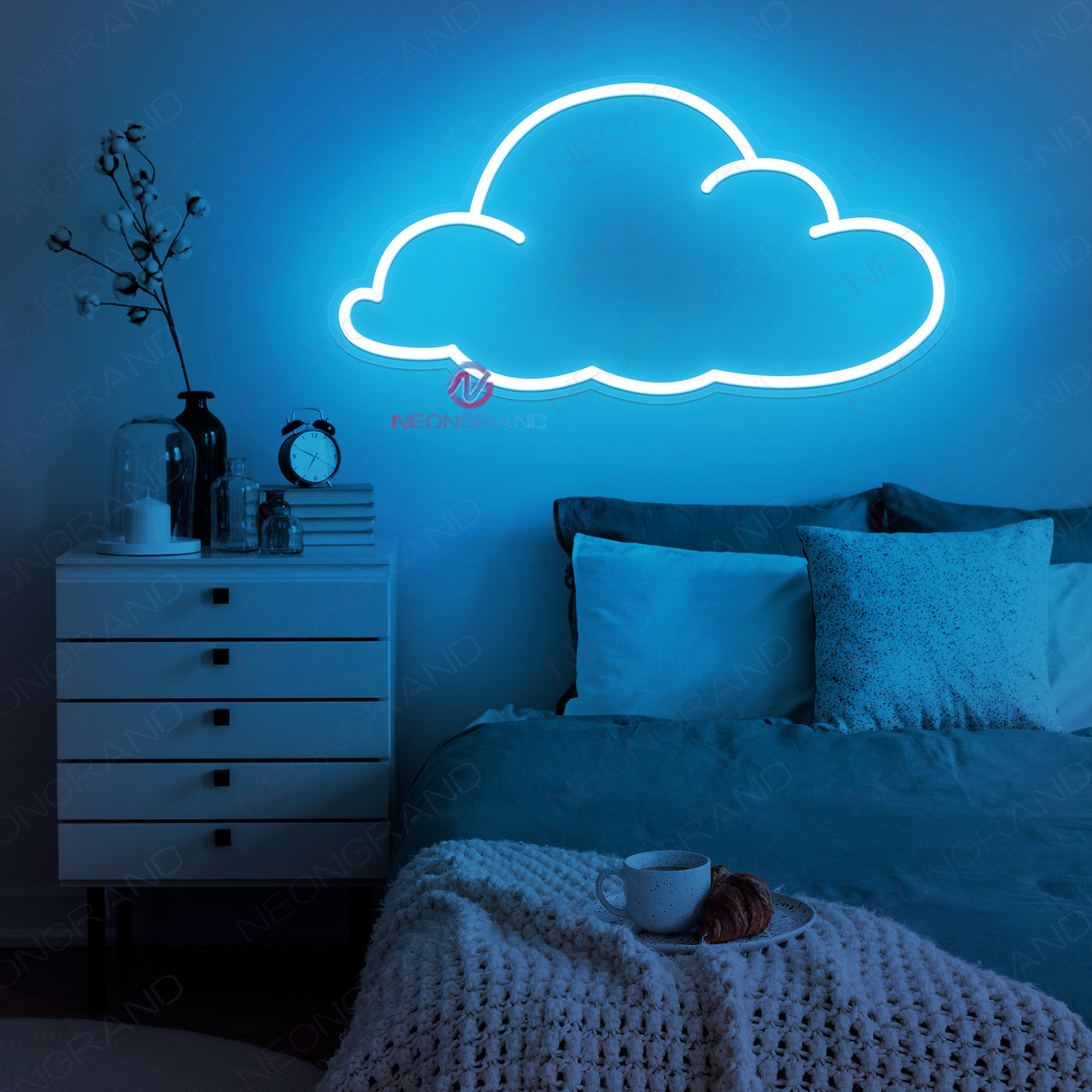 Neon Cloud Light Aesthetic Led Neon Sign