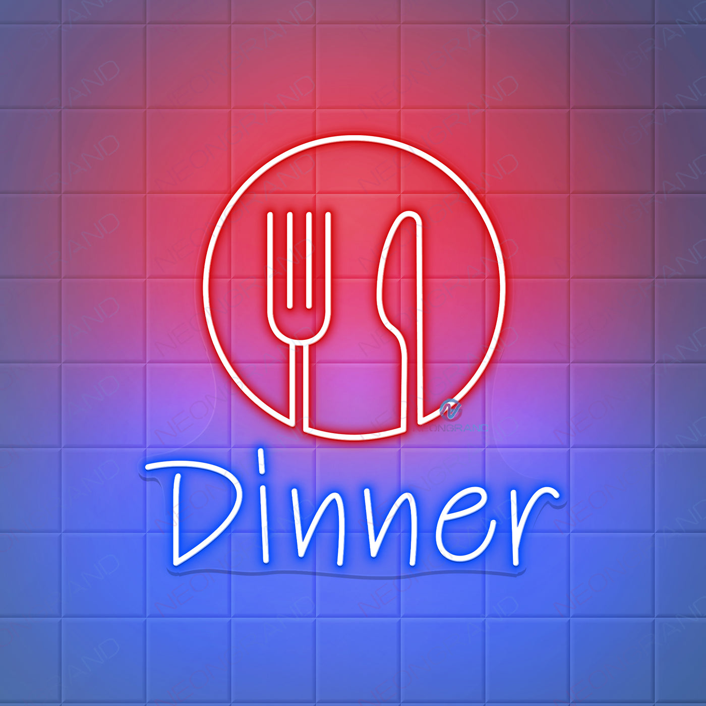 Neon Dinner Sign Kitchen Led Light