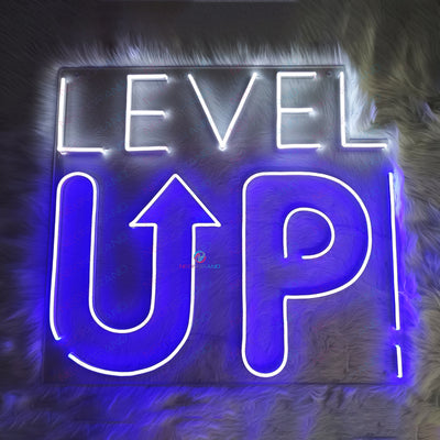 Level Up Neon Sign Game Room Neon Sign Led Light