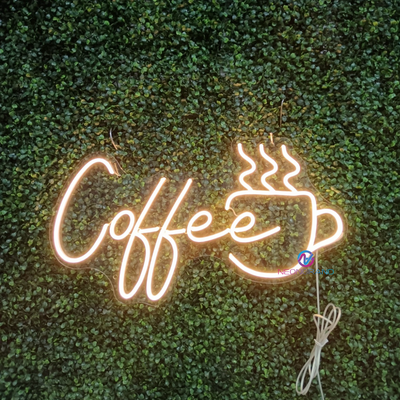 Coffee Neon Sign Neon Cafe Sign Led Light