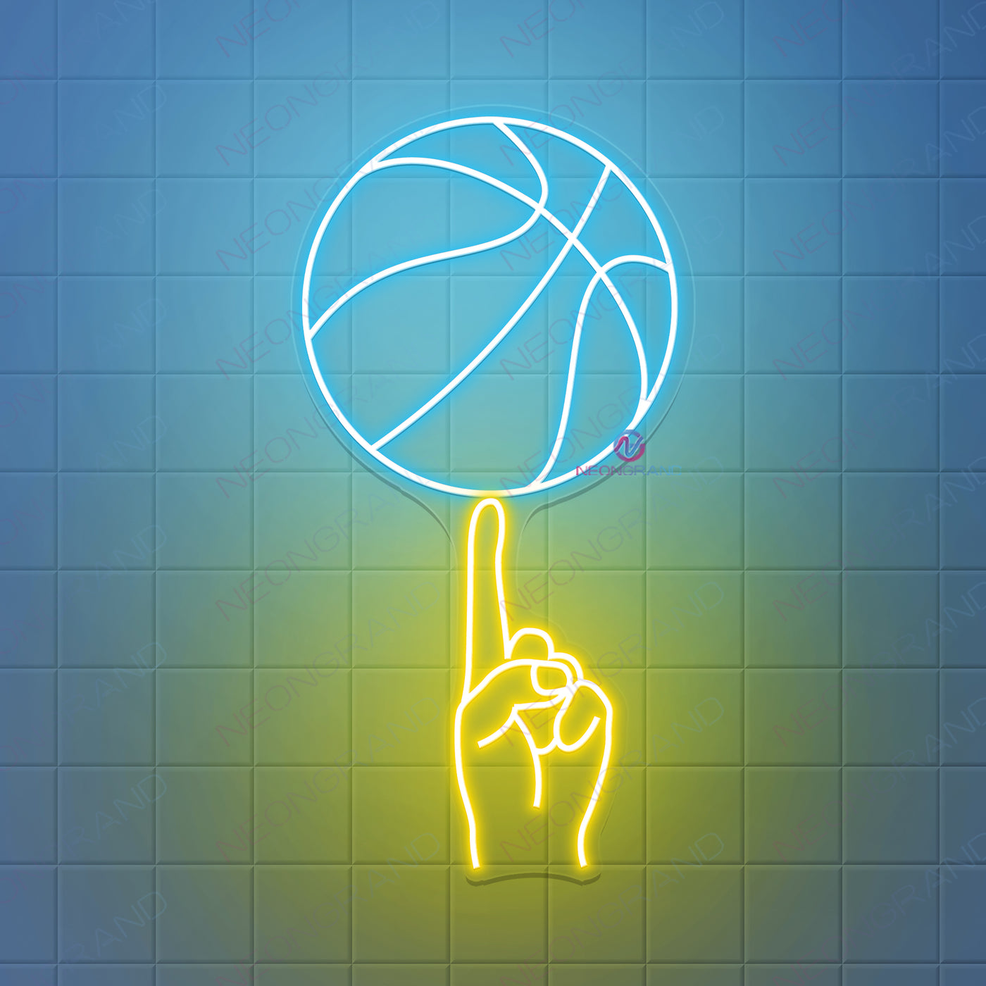Basketball Neon Sign Game Room Led Light