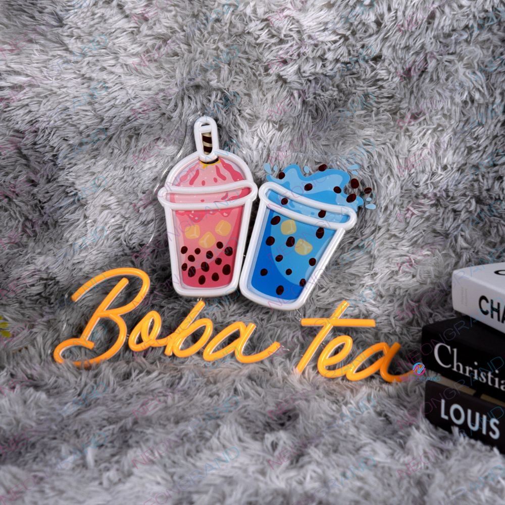 Boba UV Printed Neon Sign USB Led Light (In Stock: 5-7 Days Delivery)