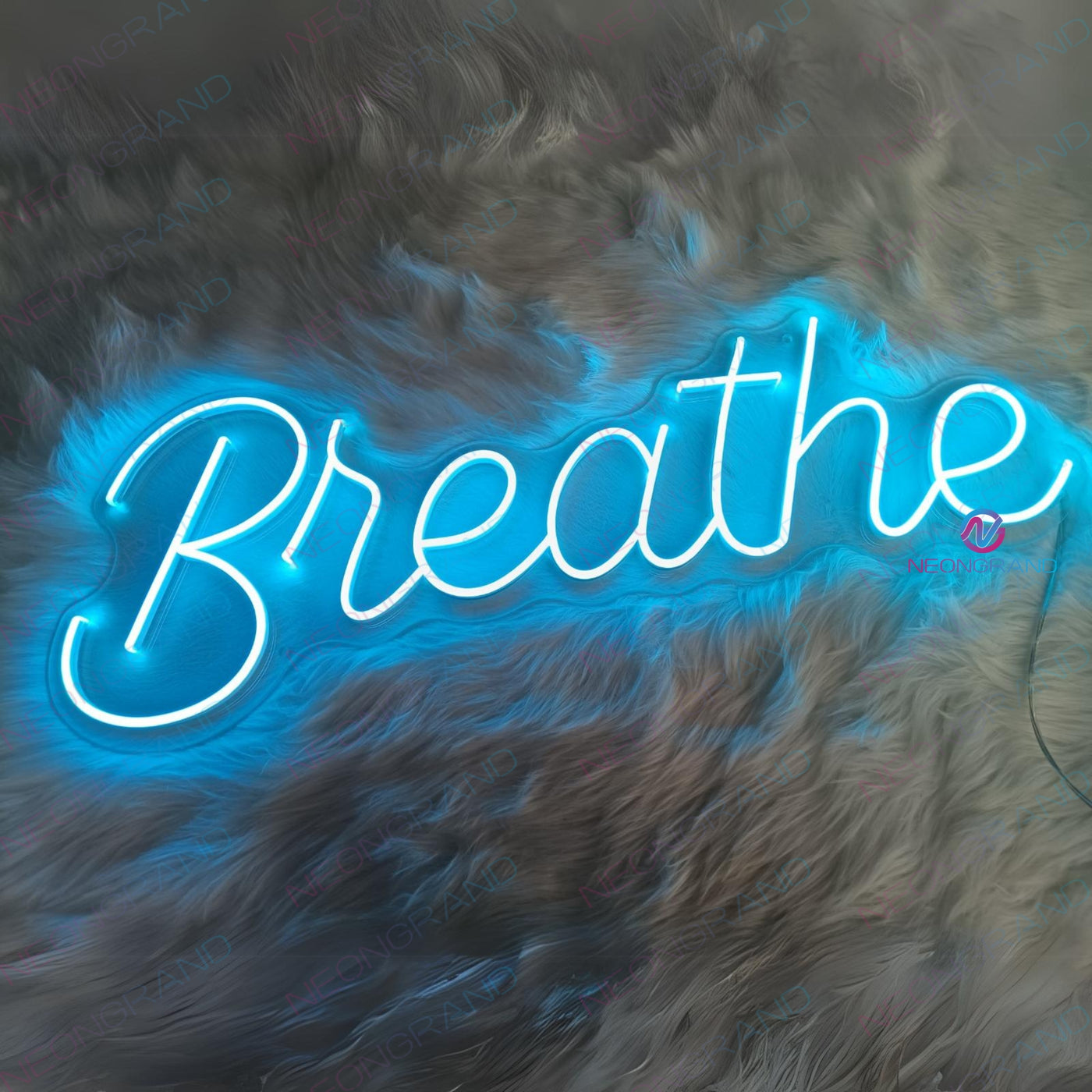 Breathe Neon Sign Yoga Gym Led Light