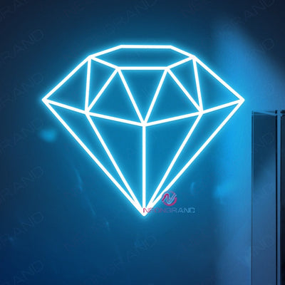 Diamond Neon Sign Aesthetic Led Light