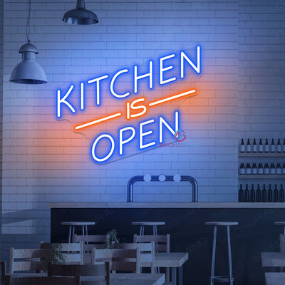 Kitchen Is Open Neon Sign Led Light