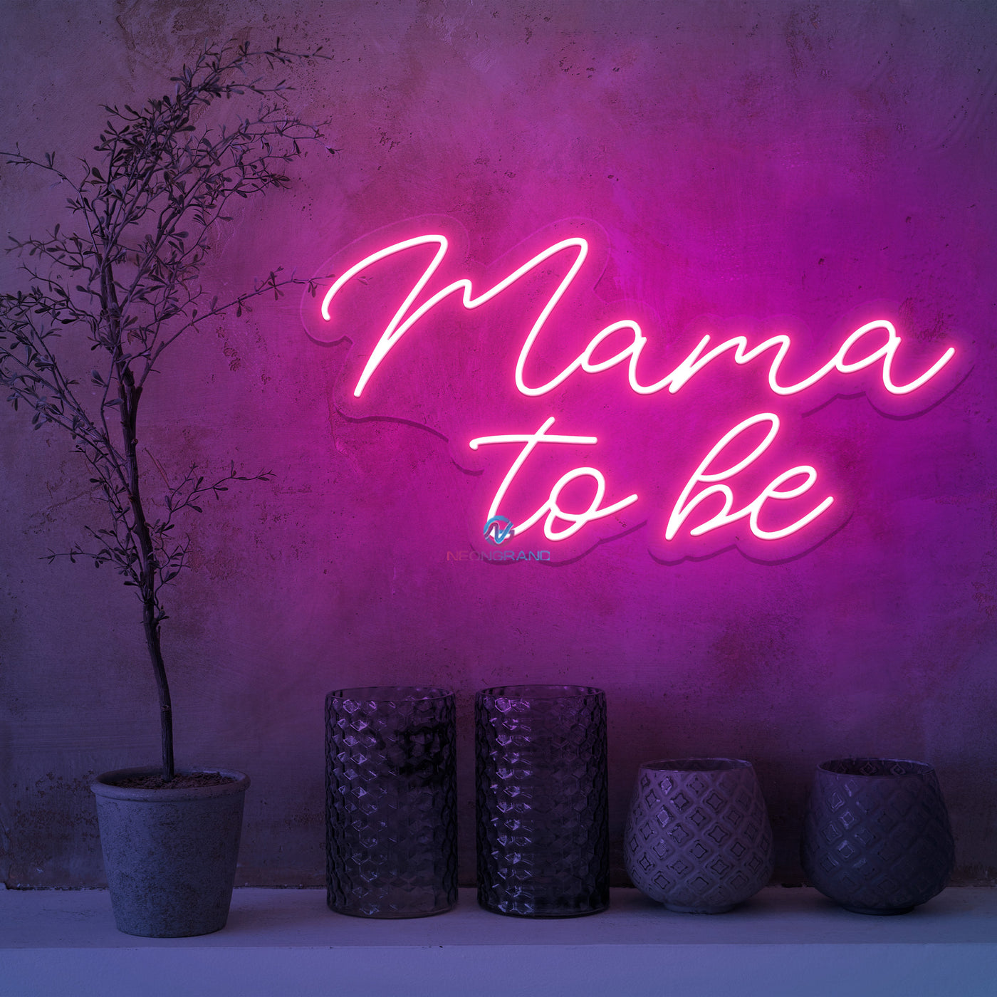 Mama To Be Neon Sign Mother's Day Led Light