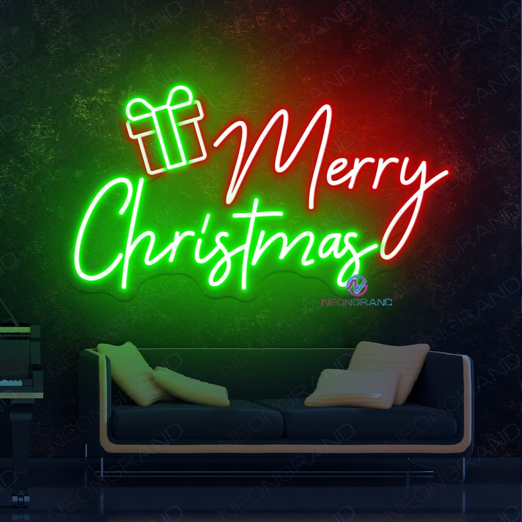 Merry Christmas Neon Sign Xmas Gift LED Light – NeonGrand