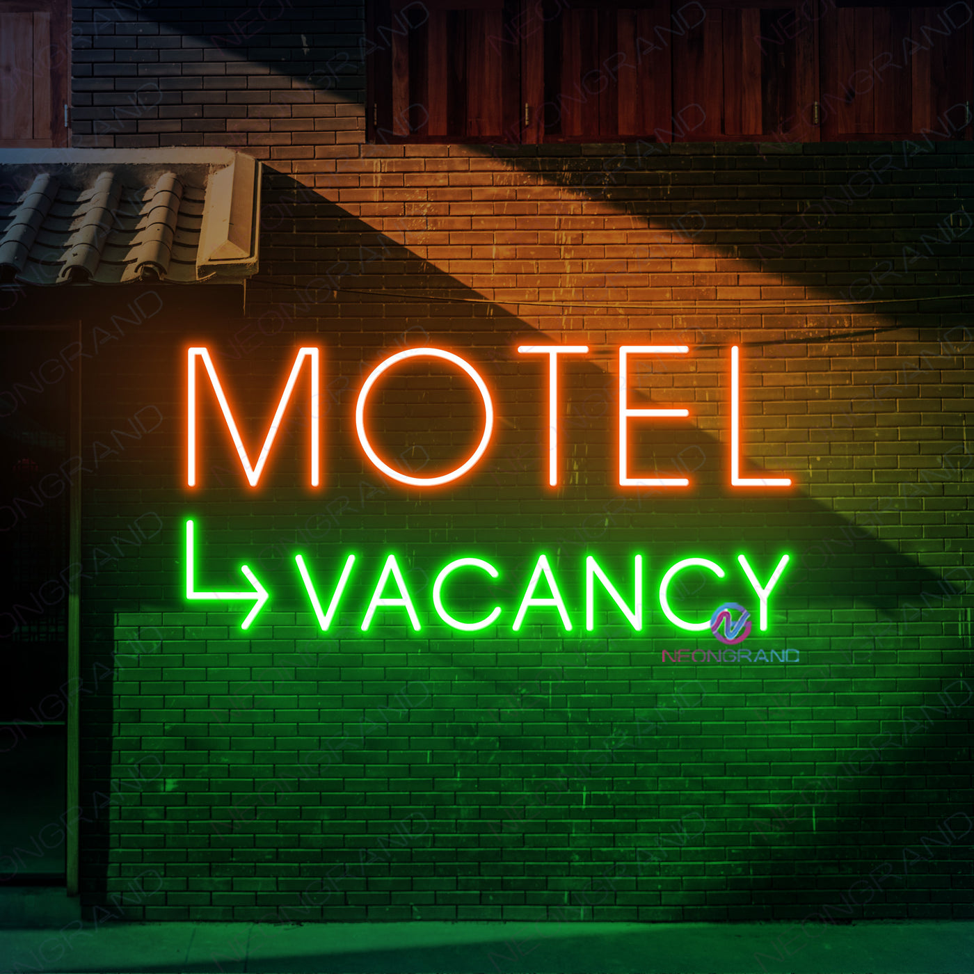 Motel Vacancy Neon Sign Business Led Light