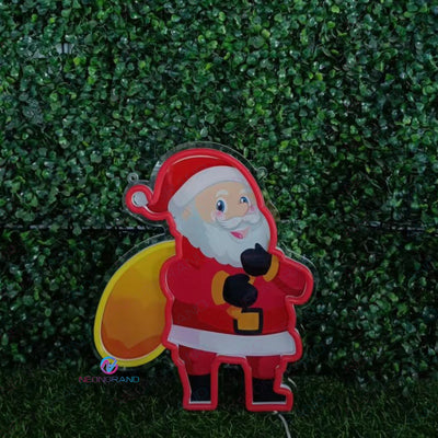 Santa Neon Sign USB Led Light (In Stock: 5-7 Days Delivery)