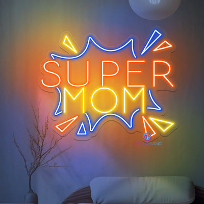 Super Mom Neon Sign Mother's Day Led Light