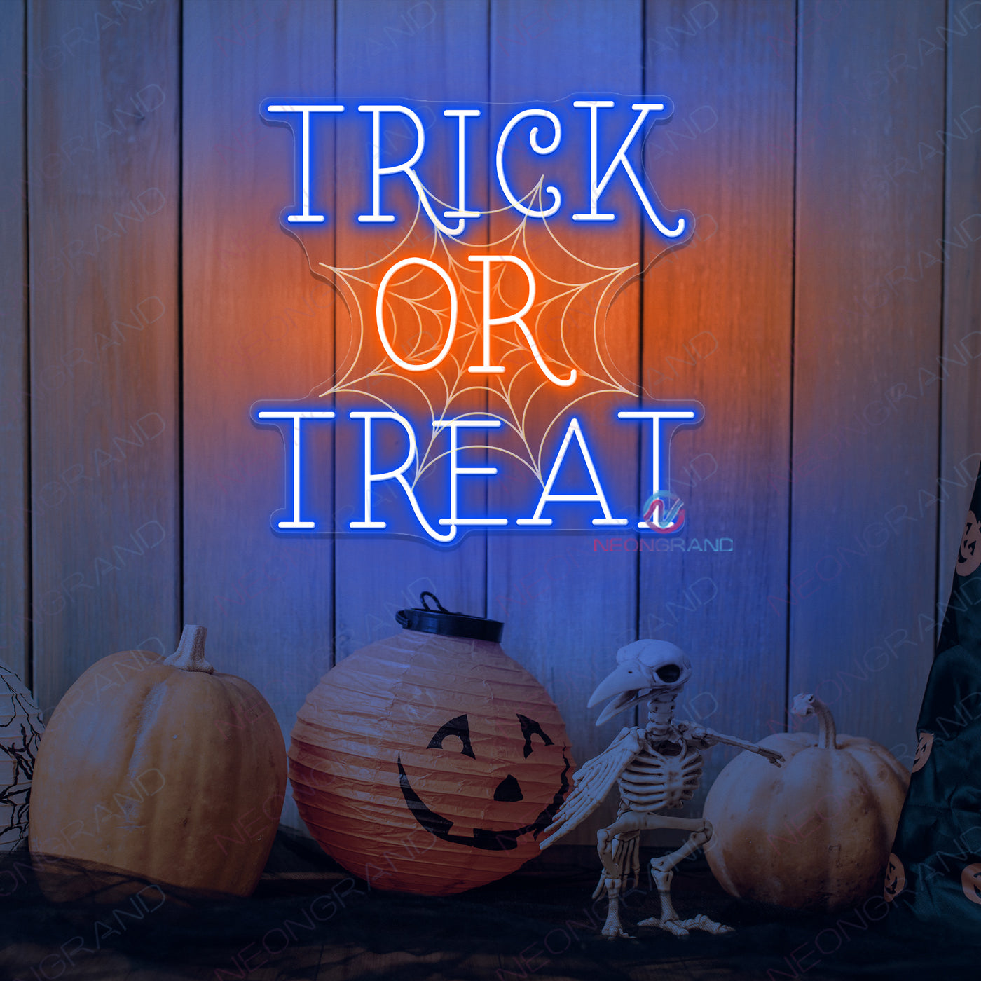 Trick Or Treat Neon Sign Led Light