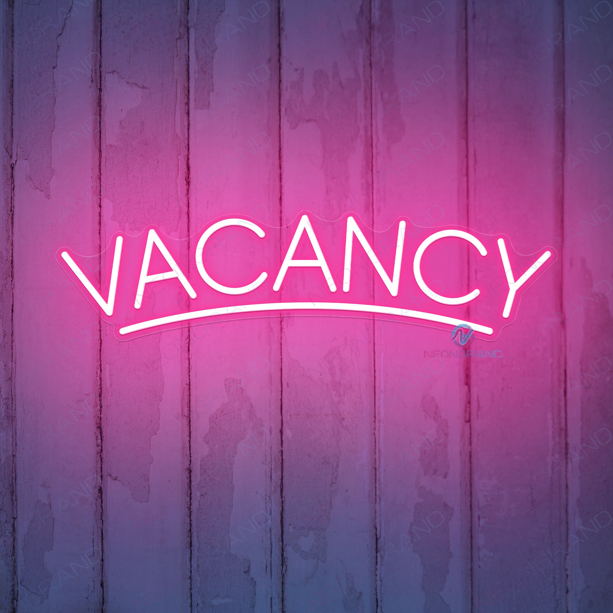 Vacancy Neon Sign Inspirational Led Light NeonGrand
