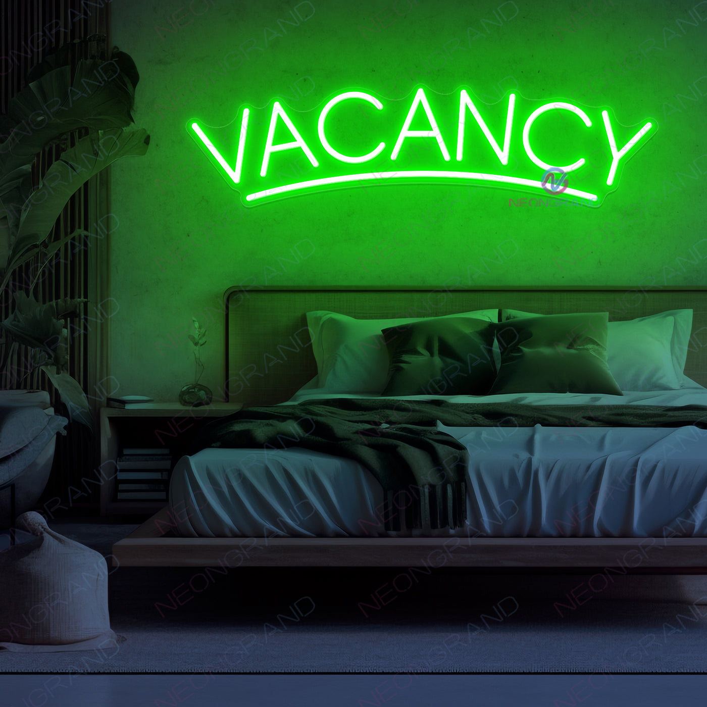 Vacancy Neon Sign Inspirational Led Light