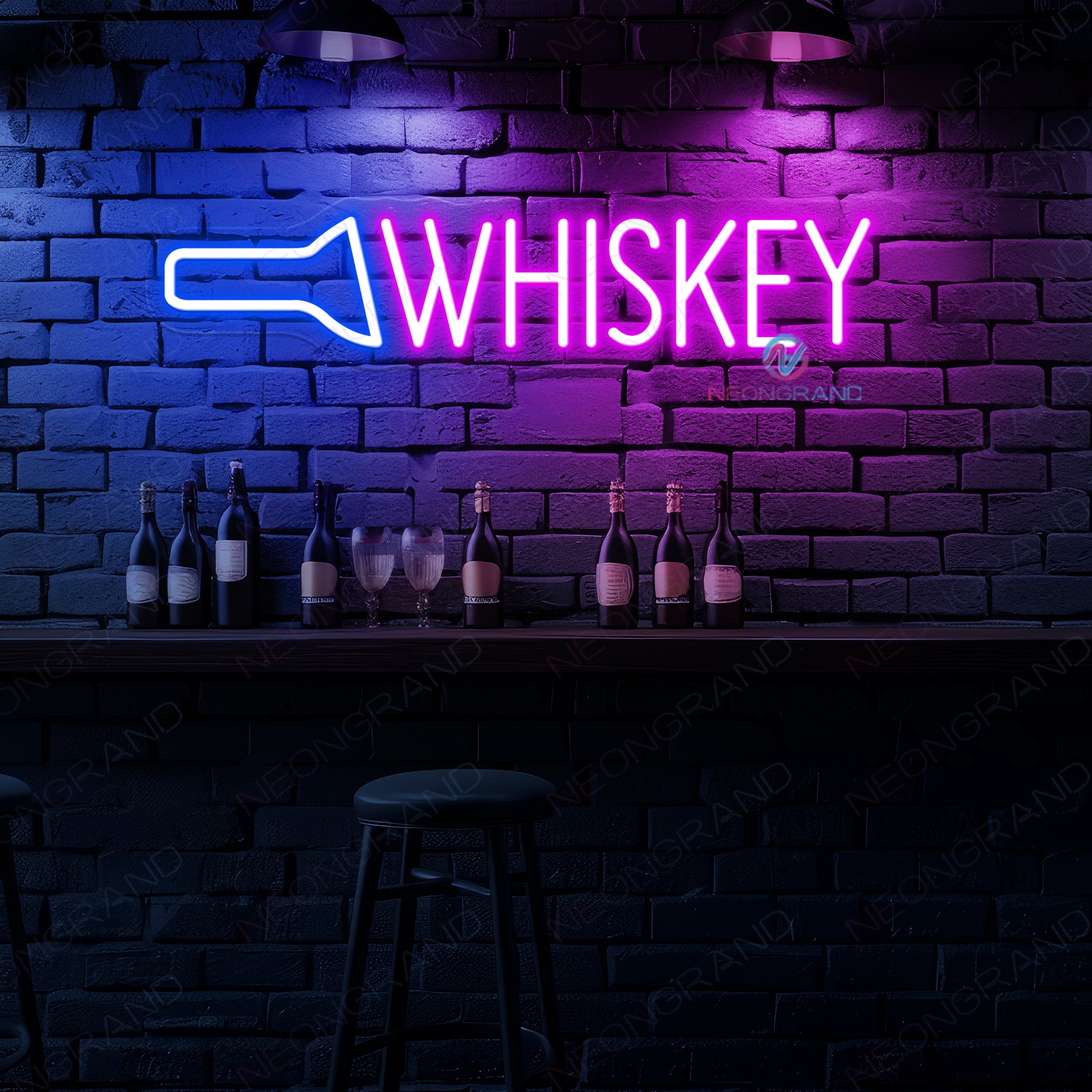 Whiskey Neon Sign Bar Led Light For Pub - Neongrand