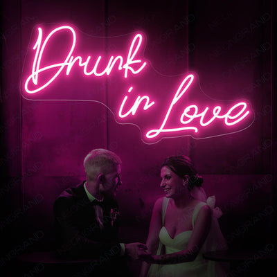 Drunk In Love Neon Sign Led Light Neon Love Sign Pink