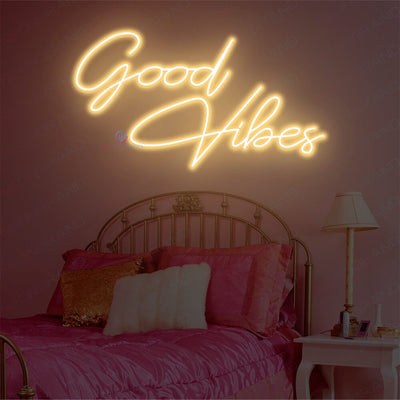 Good Vibes Neon Sign Led Light Party Neon Signs