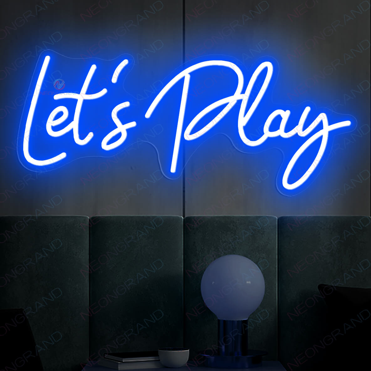 Lets Play Neon Games Neon Sign Led Light - NeonGrand