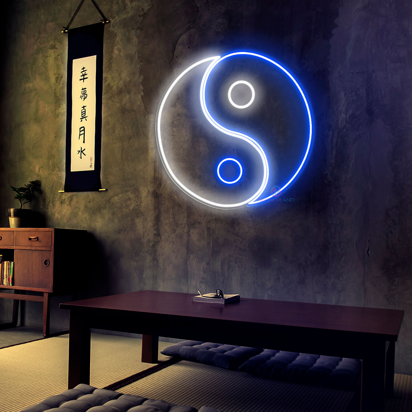 Neon Yin Yang Sign Japanese Led Light -