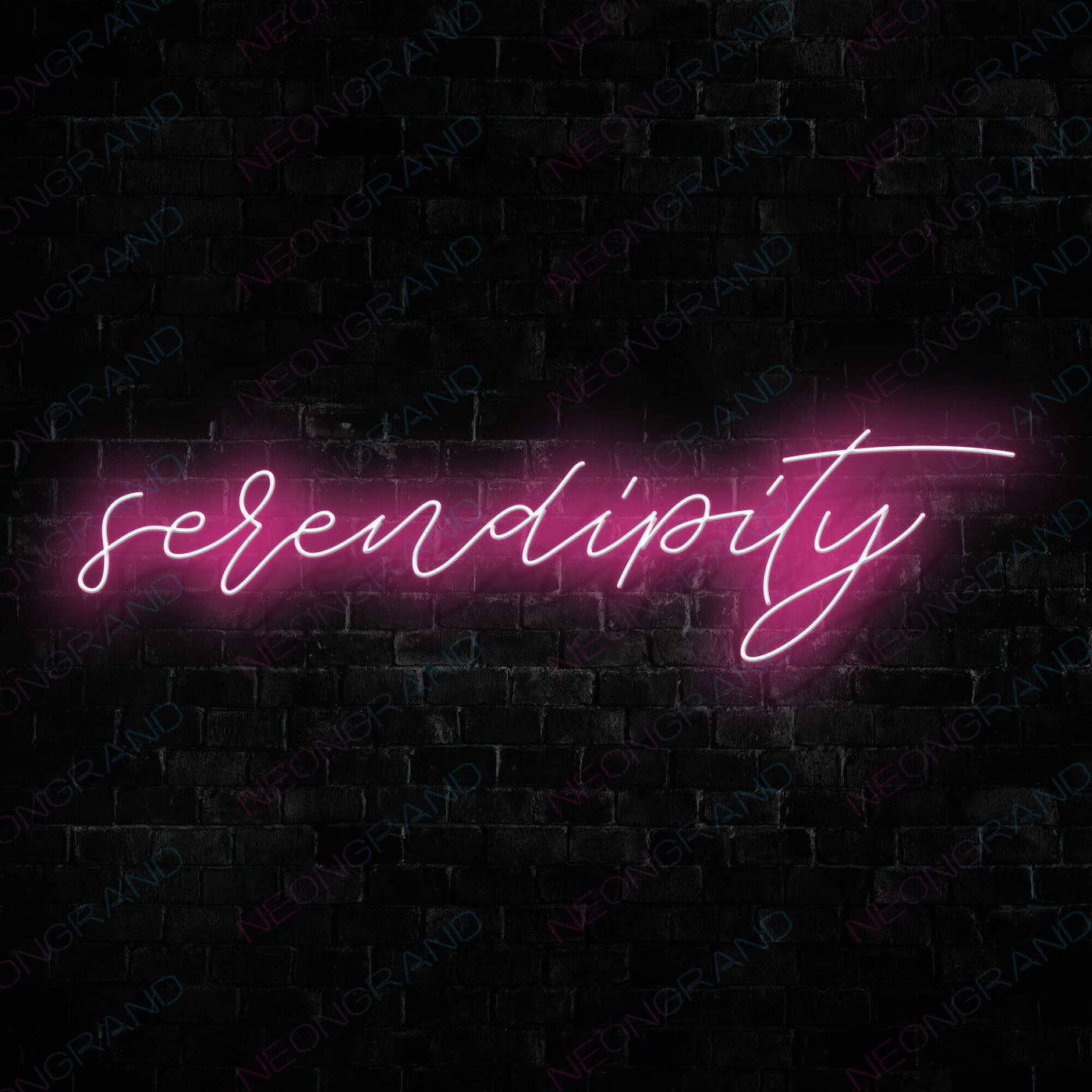 Serendipity BTS Neon Sign Army KPop Led Light Pink