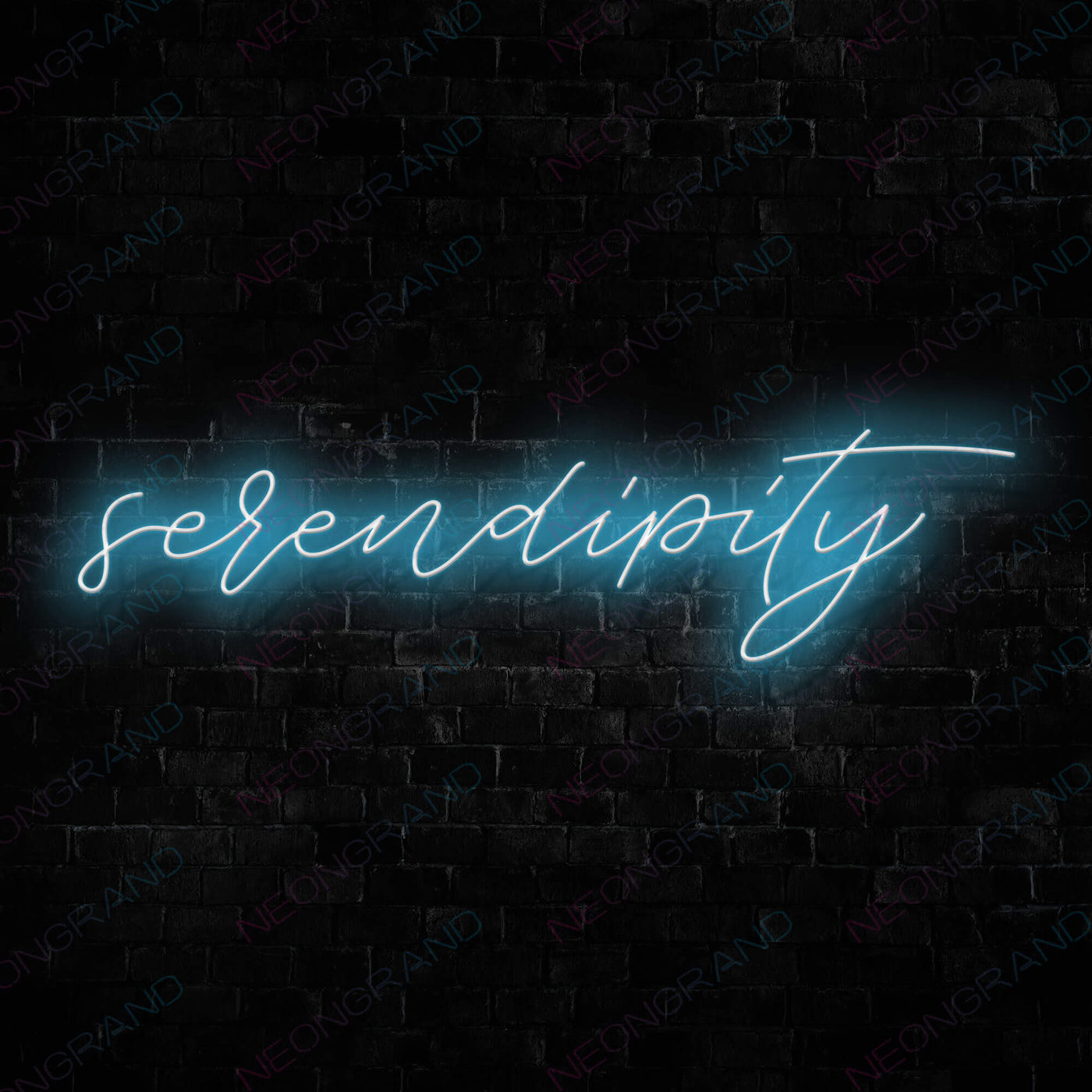 Serendipity BTS Neon Sign Army KPop Led Light SkyBlue
