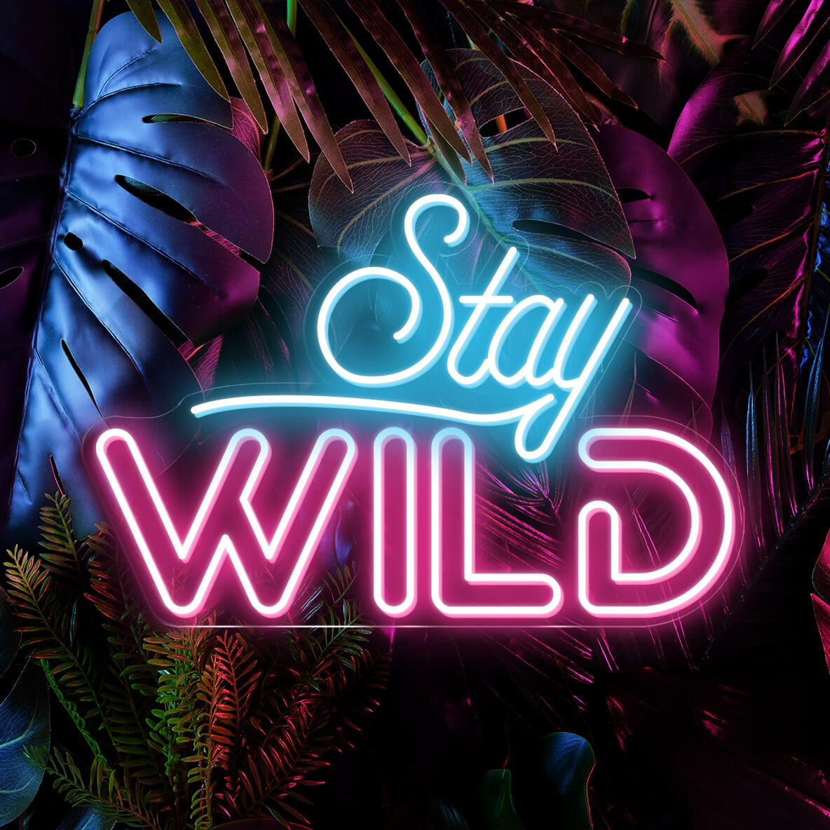 Stay Wild Neon Sign Girls Led Light