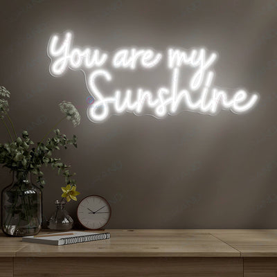 You Are My Sunshine Neon Sign Led Light white