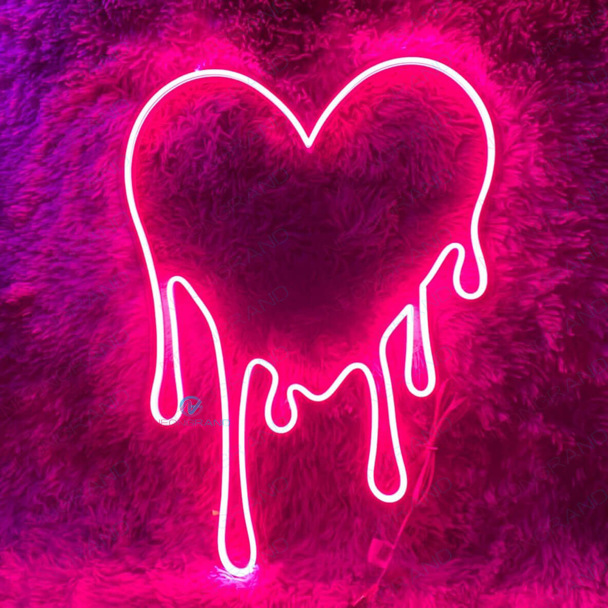 Dripping Heart Neon Sign Led Light (US Stock Available)