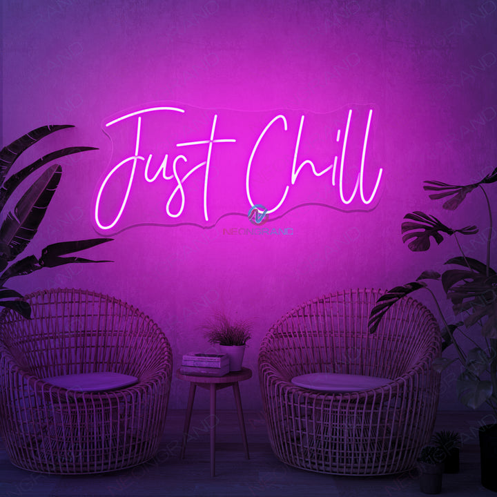 Just Chill Neon Sign Led Light - NeonGrand