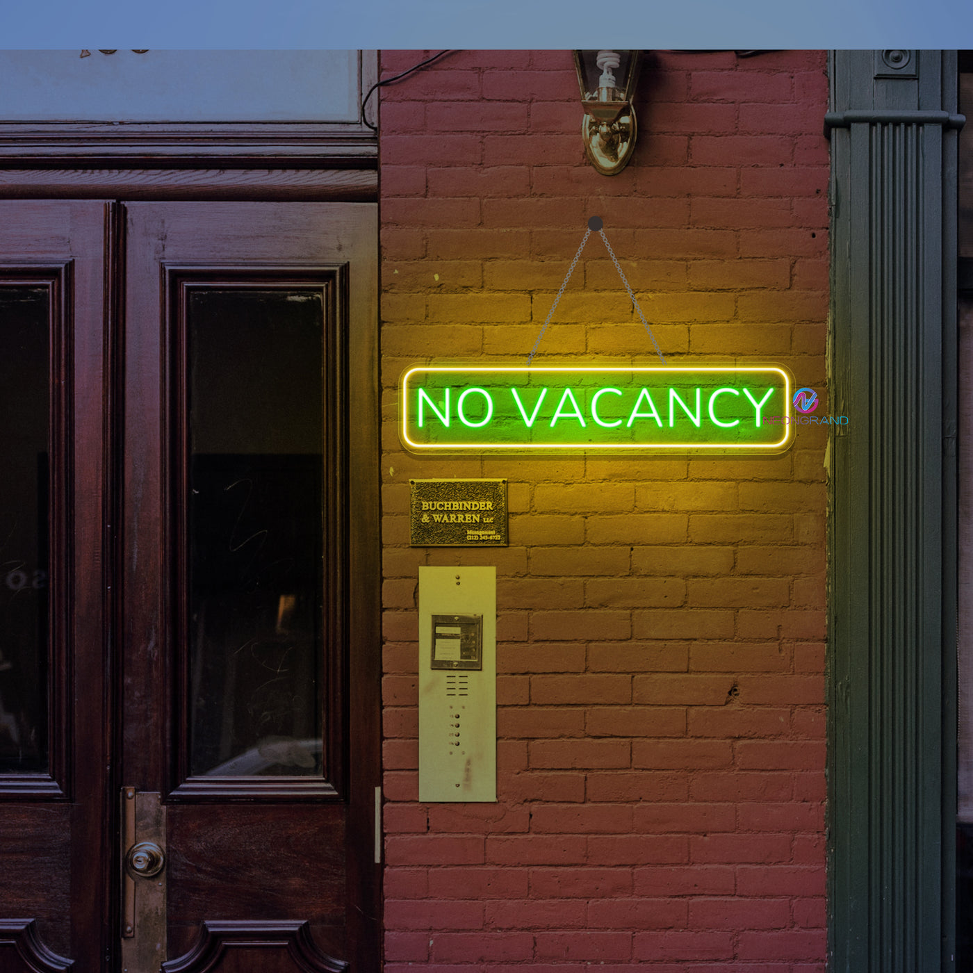 No Vacancy Neon Sign Open Led Light