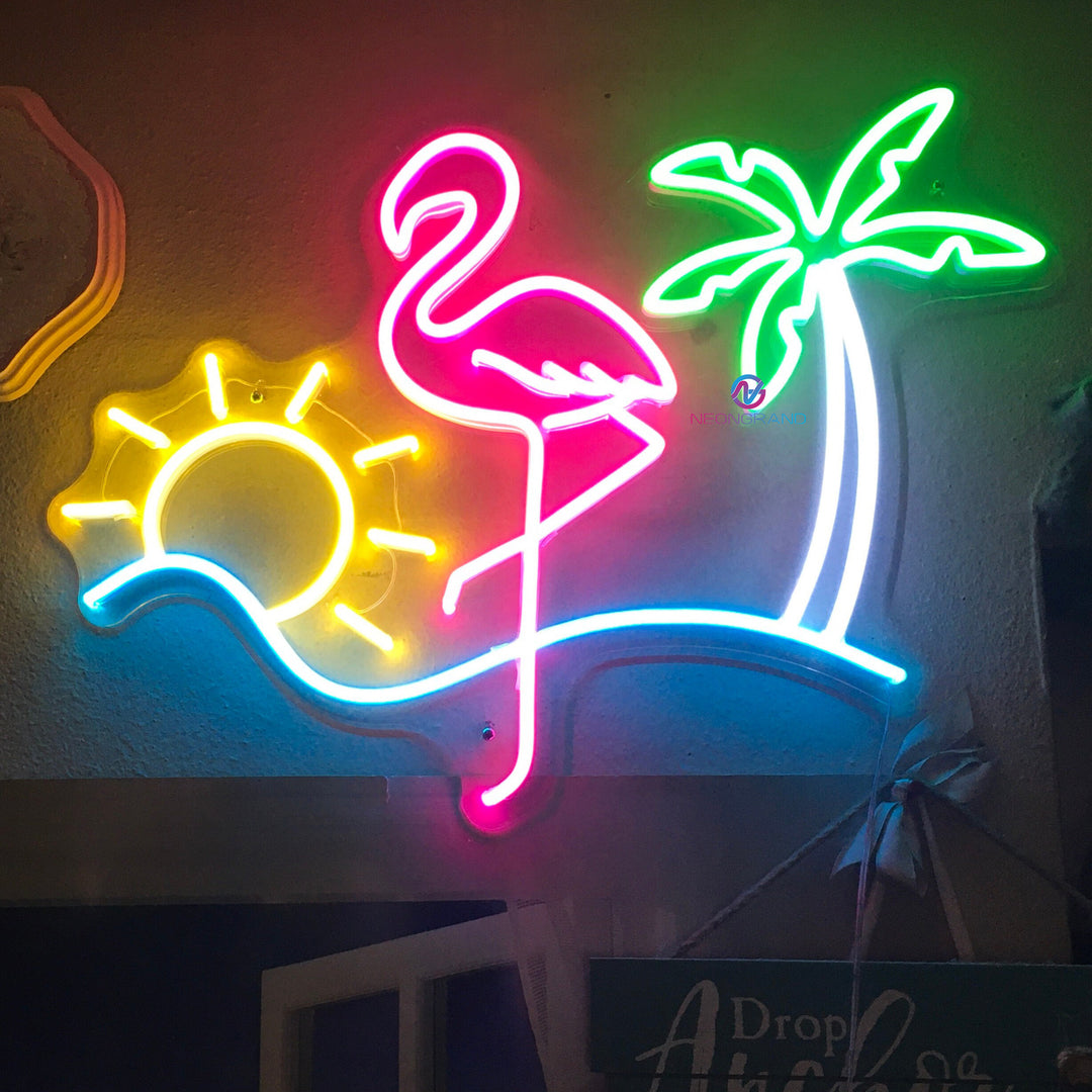 Flamingo Neon Signs Signes Led Flamingo Neon Lights Wall Lampe De Mur De La Pièce Decor De La Flamingo Neon Signs Signes Led Flamingo Neon Lights Wall Lampe De Mur De La Pièce Decor De La