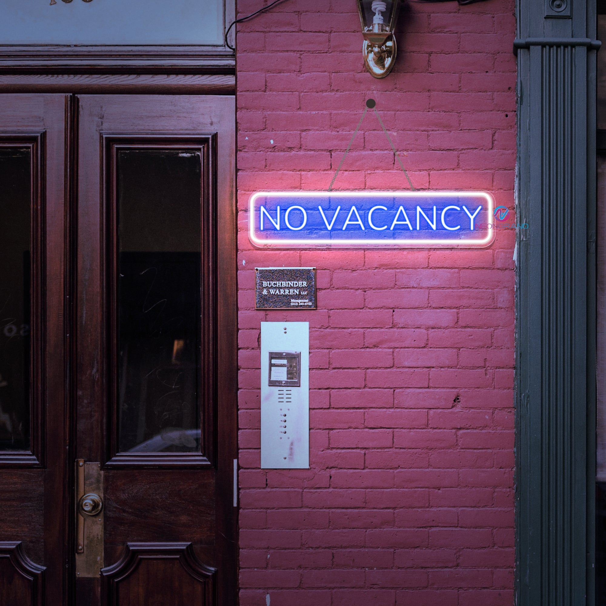 No Vacancy Neon Sign Open Led Light