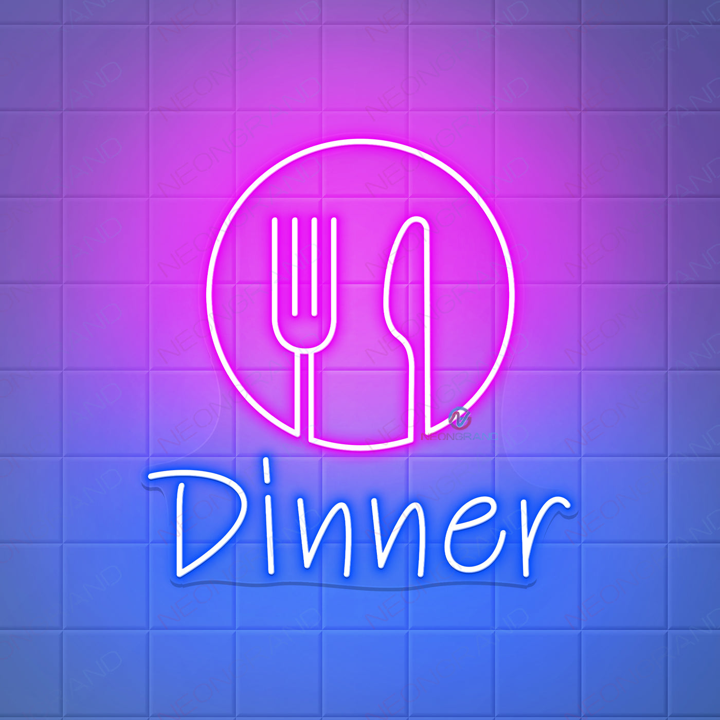 Neon Dinner Sign Kitchen Led Light