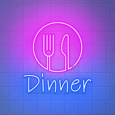 Neon Dinner Sign Kitchen Led Light