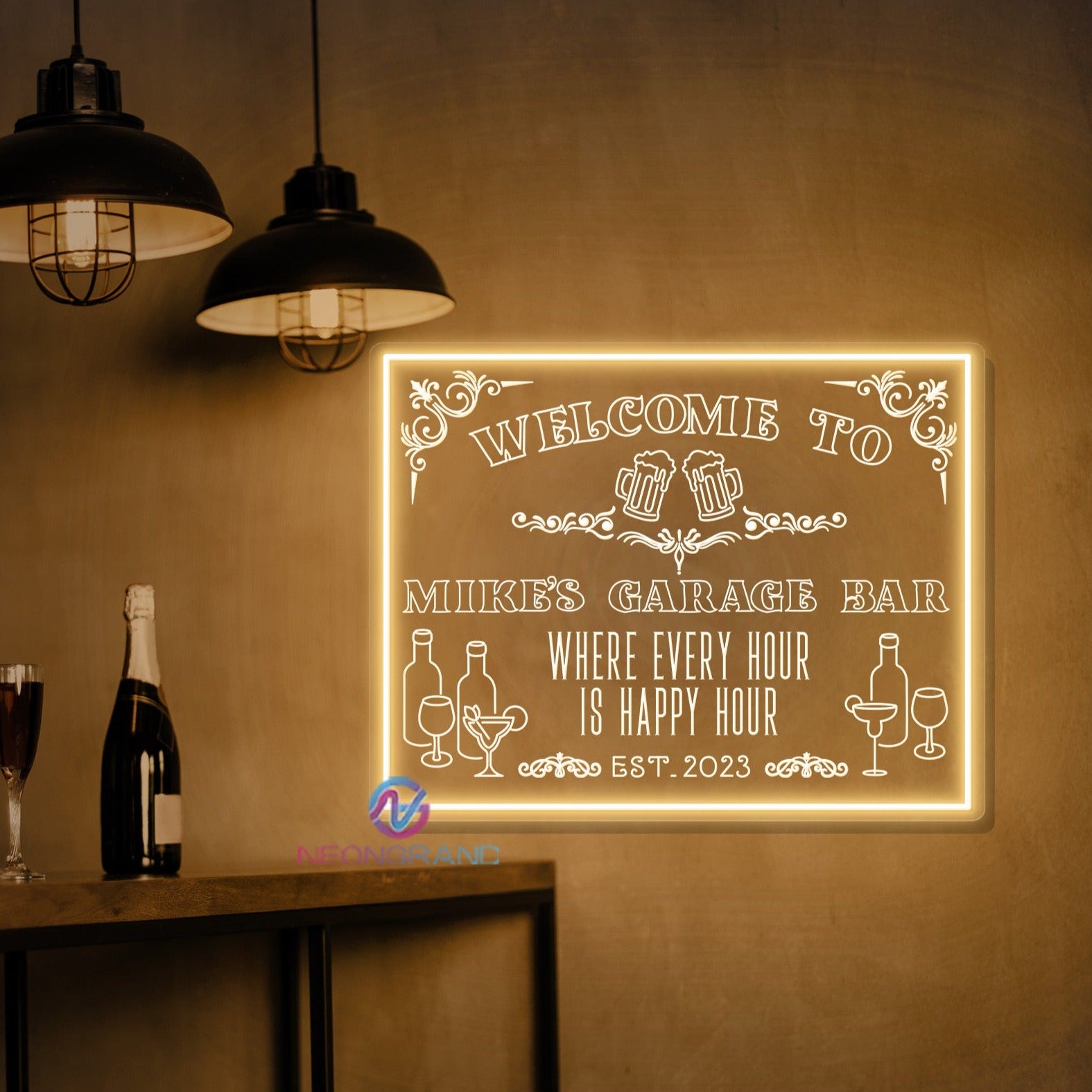 Custom Neon Bar Signs Led Light - NeonGrand