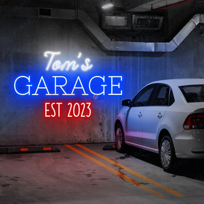 Custom Garage Neon Signs Led Light 3