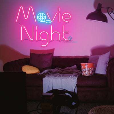 Movie Neon Signs Party Led Light pink