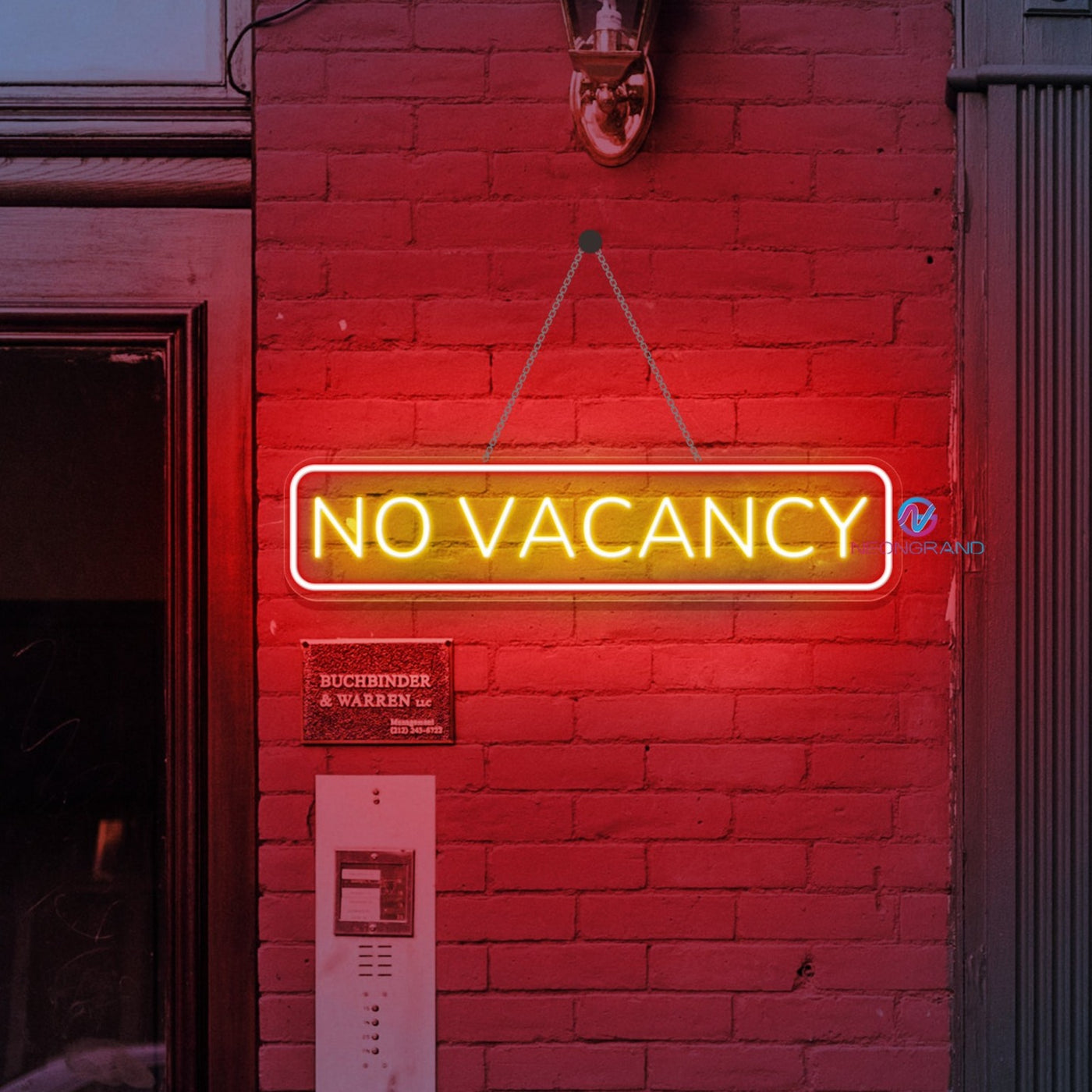 No Vacancy Neon Sign Open Led Light