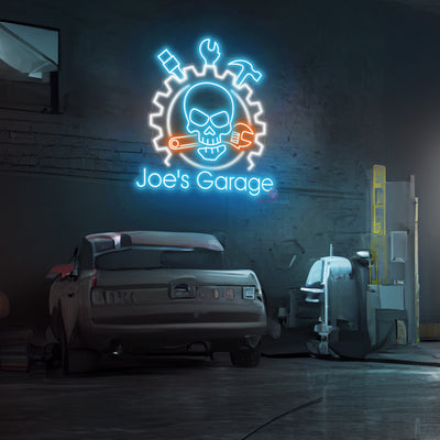Custom Garage Neon Sign Led Light