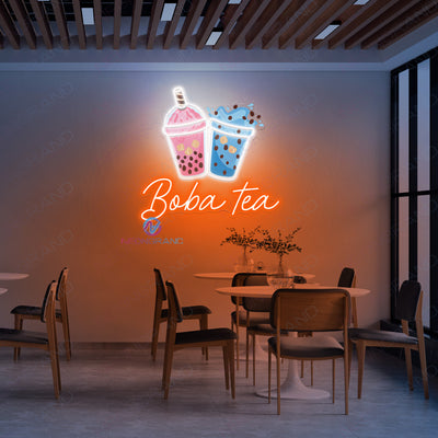 Boba Tea Neon Sign Bubble Tea Led Sign