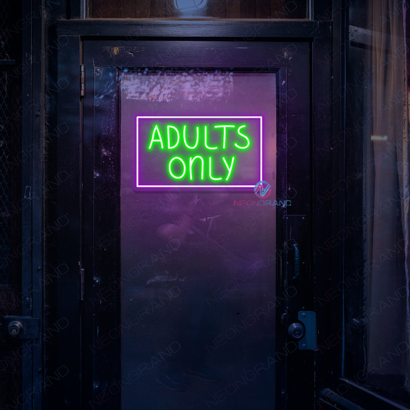 Adults Only Neon Sign Bar Business Led Light