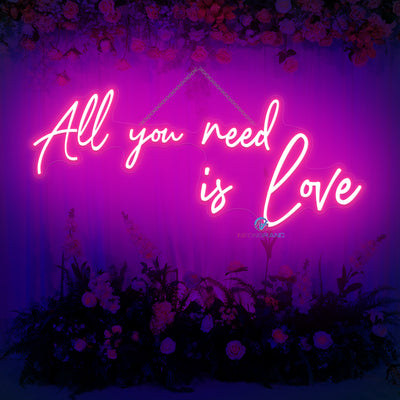 All You Need Is Love Neon Sign Led Light