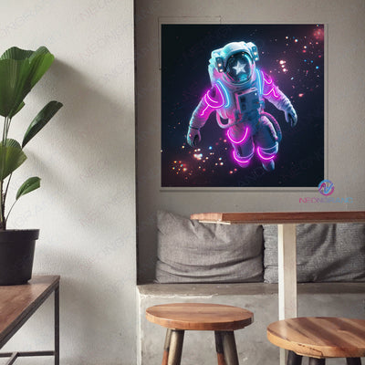 Astronaut Artwork Neon Sign Cool Led Light