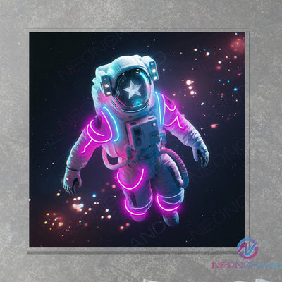 Astronaut Artwork Neon Sign Cool Led Light