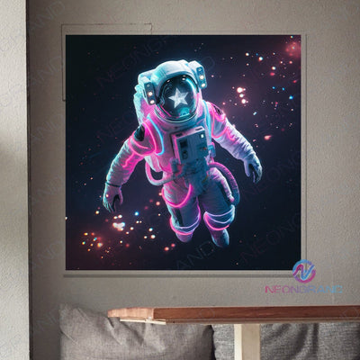 Astronaut Artwork Neon Sign Cool Led Light