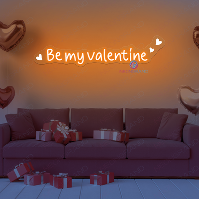 Be My Valentine Neon Sign UV-Printing Led Light