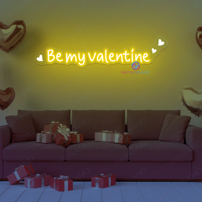 Be My Valentine Neon Sign UV-Printing Led Light