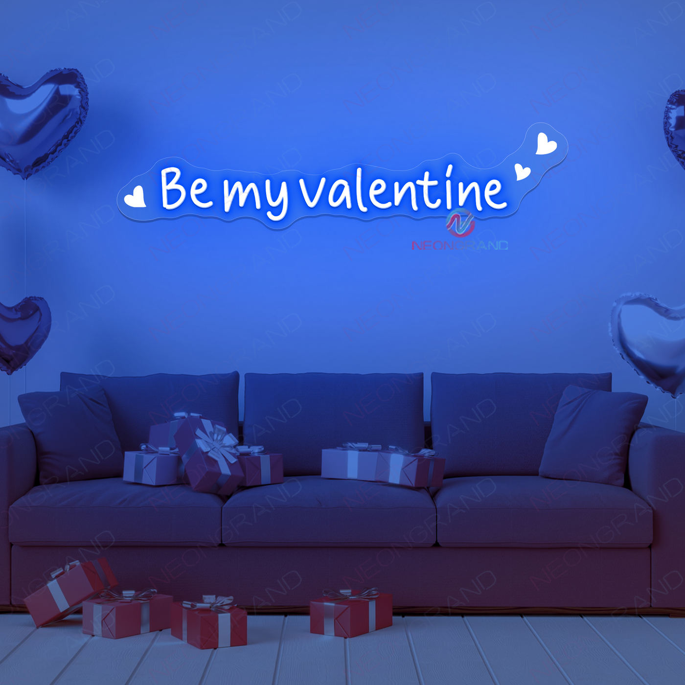 Be My Valentine Neon Sign UV-Printing Led Light