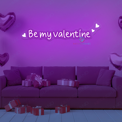 Be My Valentine Neon Sign UV-Printing Led Light